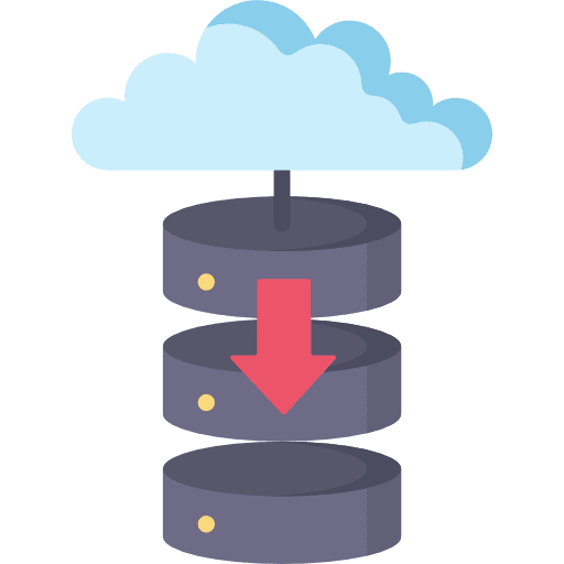 Download download data multimedia option icon