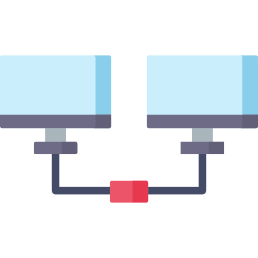 Network computer network conection icon