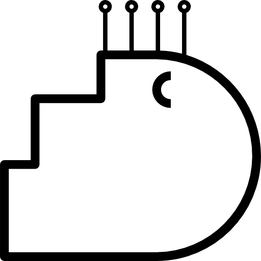 Acupuncture spa medical needles icon