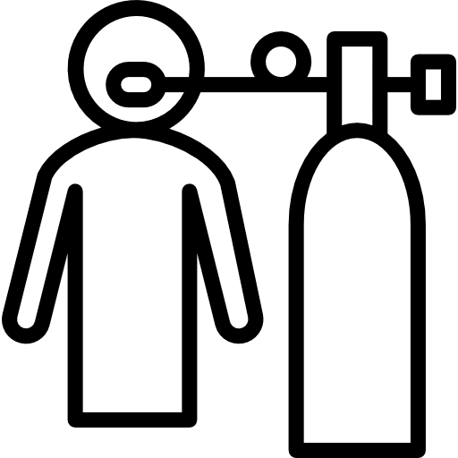 Oxygen oxygen tank wellness tank icon