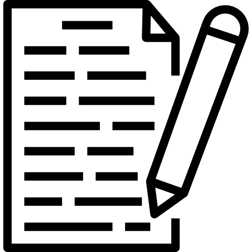 Writing inquiry mind definition icon