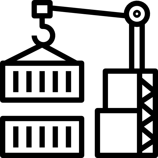 Cargo transportation cargo shipping and delivery icon