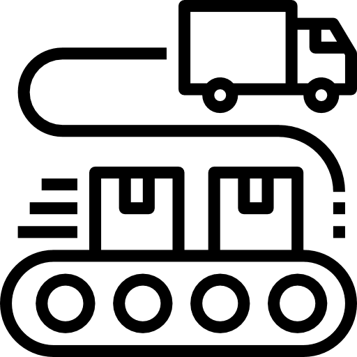 Loading industry transport distribution icon