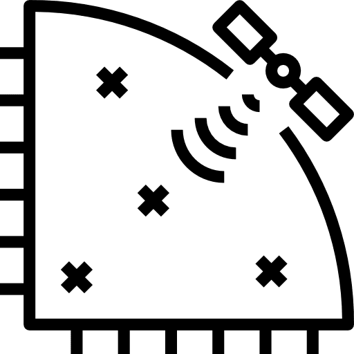 Satellite connection wireless connectivity satellite icon