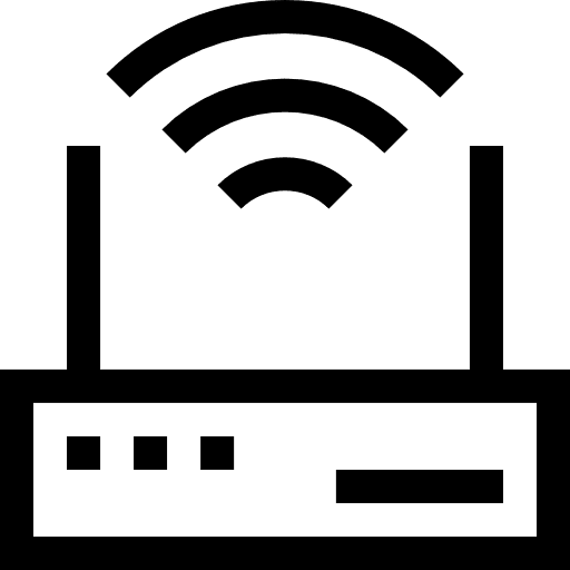 Wifi router modem wireless ui icon