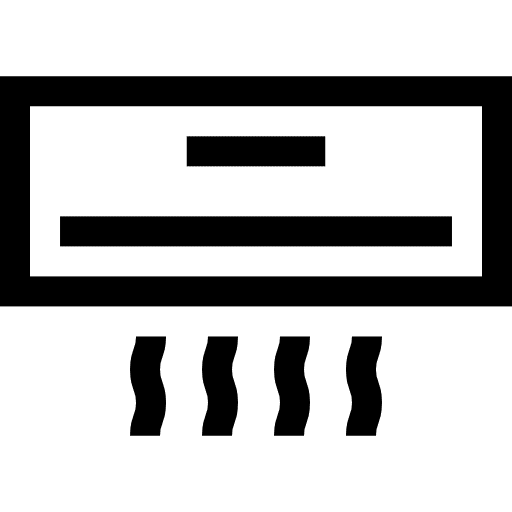 Air conditioner technology air conditioner furniture and household icon