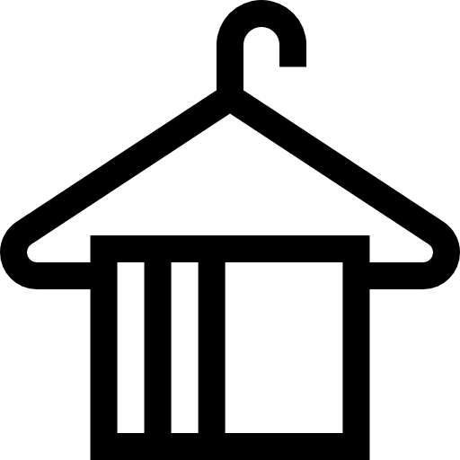 Hanger fashion hanger wardrobe icon