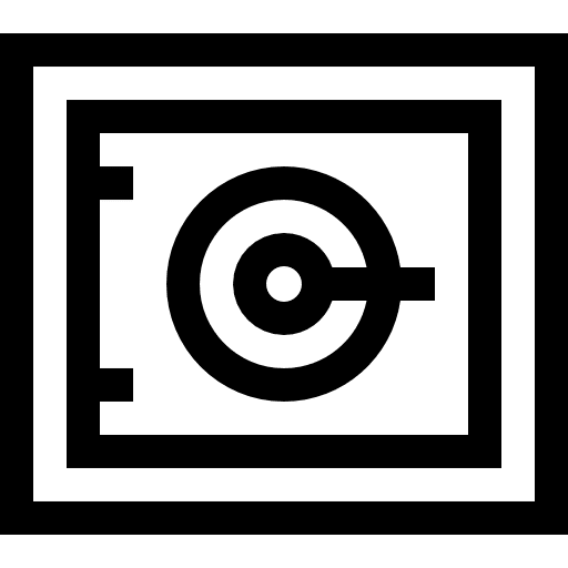 Safe safe box strongbox business icon