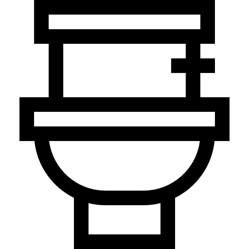 Toilet healthcare and medical wc hygiene icon