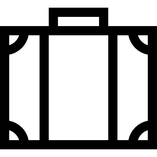 Luggage luggage business briefcase icon