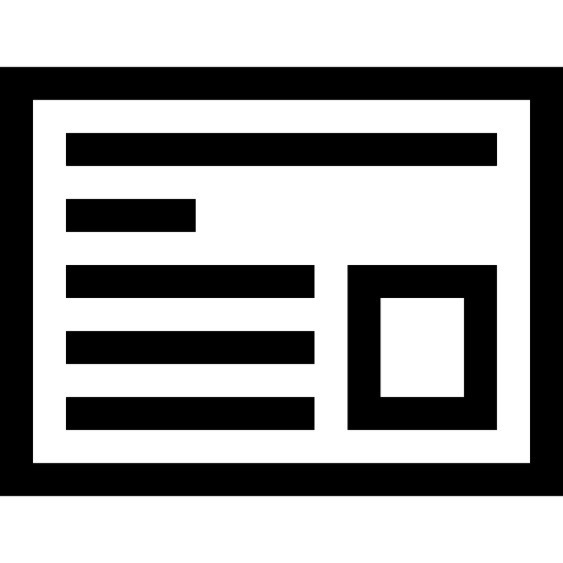 Newspaper communications journal media icon