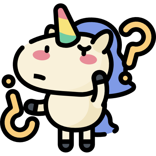 Unicorn avatar question folklore icon