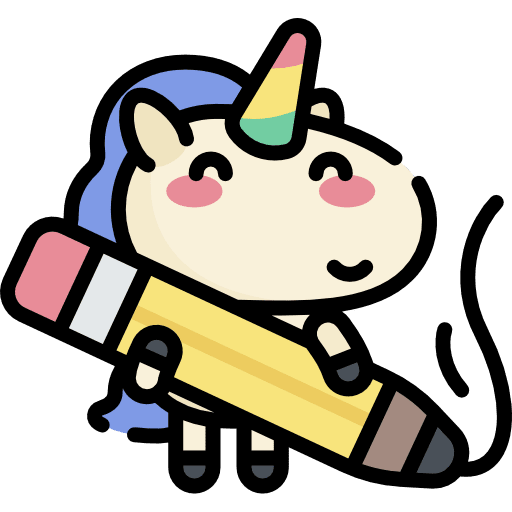 Unicorn legend draw drawing icon