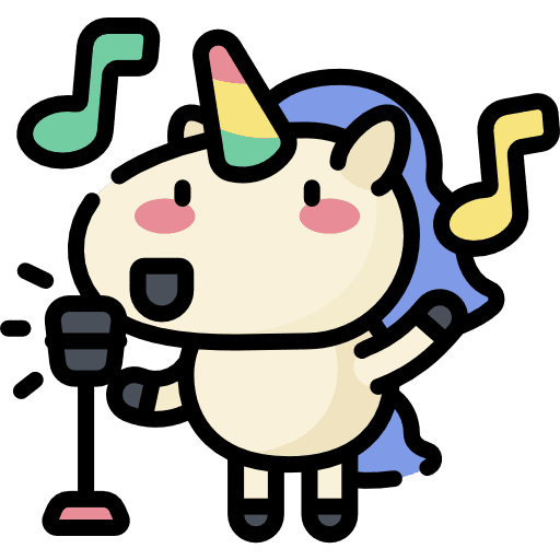Unicorn legend music avatar icon