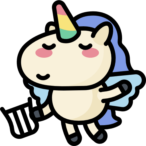 Unicorn unicorn angel avatar icon
