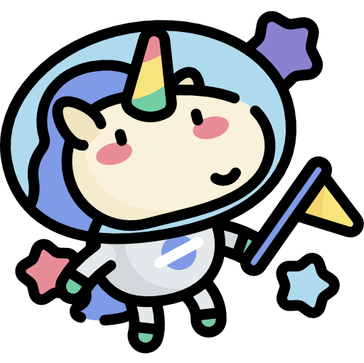 Unicorn fantasy legend avatar icon