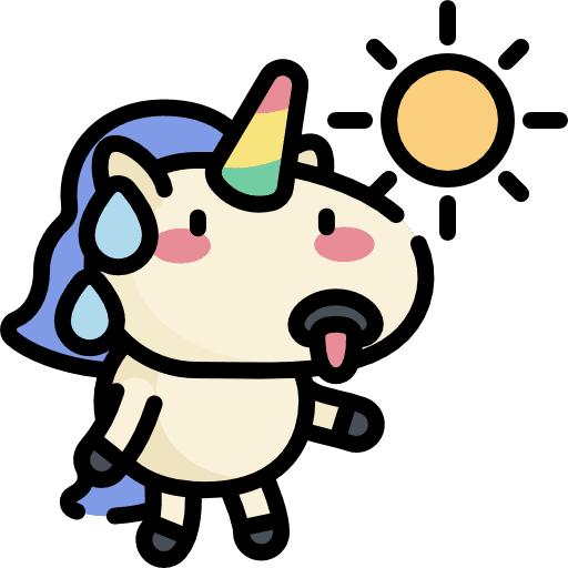 Unicorn animals unicorn hot icon