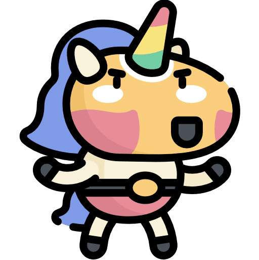 Unicorn smileys legend fantasy icon