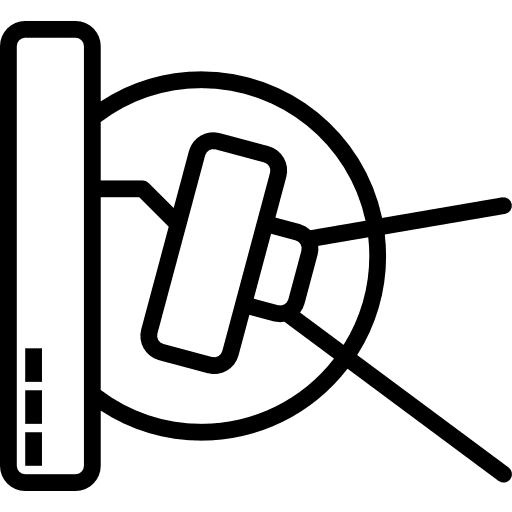 Dome secure security cctv icon