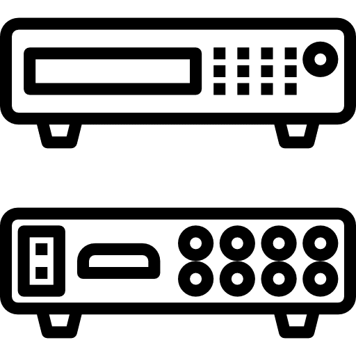 Recorder electronics recording communications icon