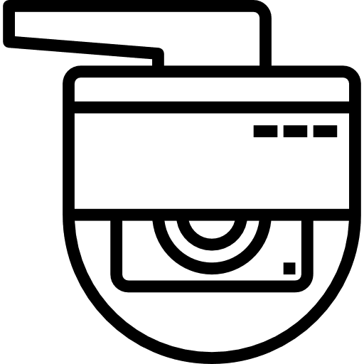 Speed security camera vigilance security system icon