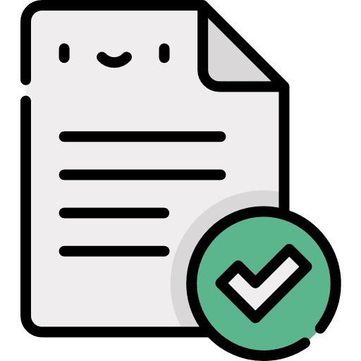 Test standards approved checked icon