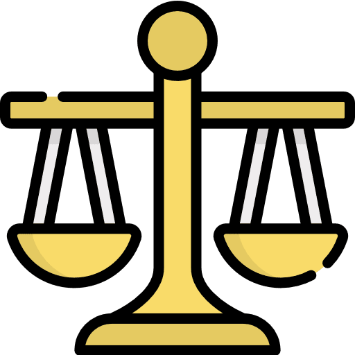Balance miscellaneous justice benchmark icon