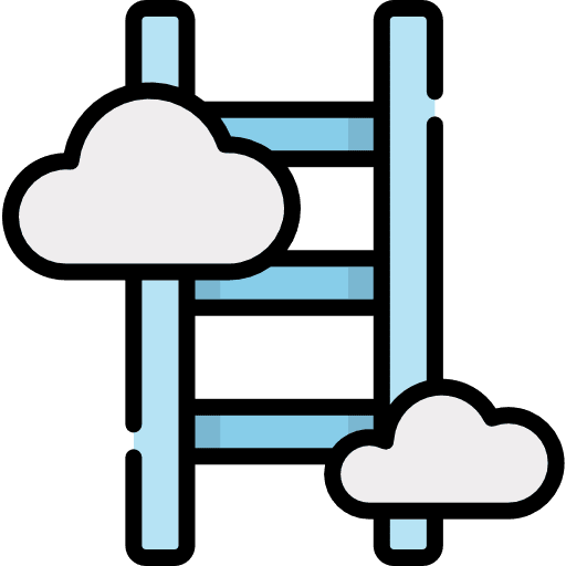 Ladder ladder business and finance motivation icon