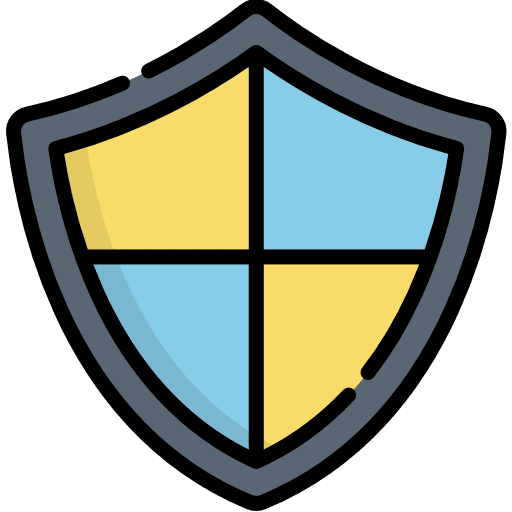 Shield shield protection security icon