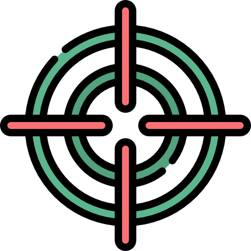 Target miscellaneous shooting target icon