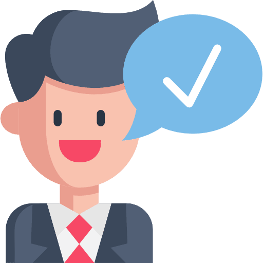 Businessman leader boss business and finance icon