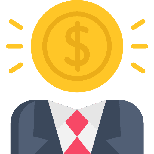 Money dollar money business and finance icon