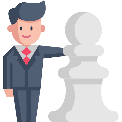 Strategy chess piece strategy icon