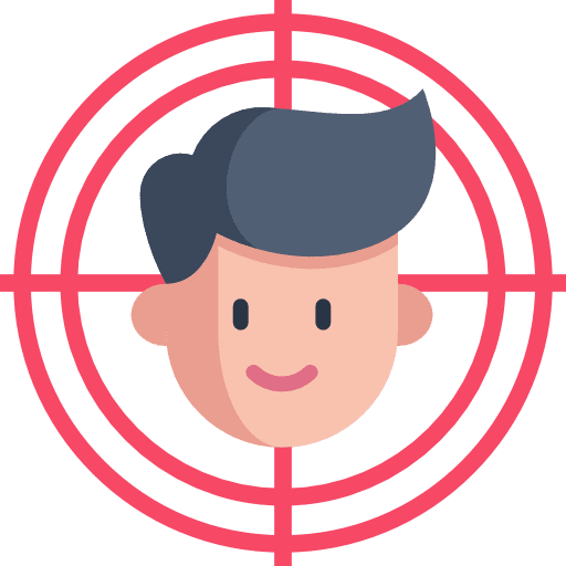 Target targeting target marketing icon