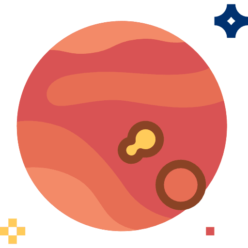 Mars science astronomy mars icon