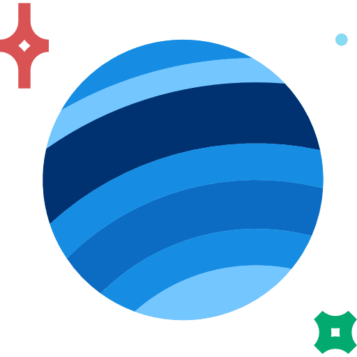 Neptune planet science neptune icon