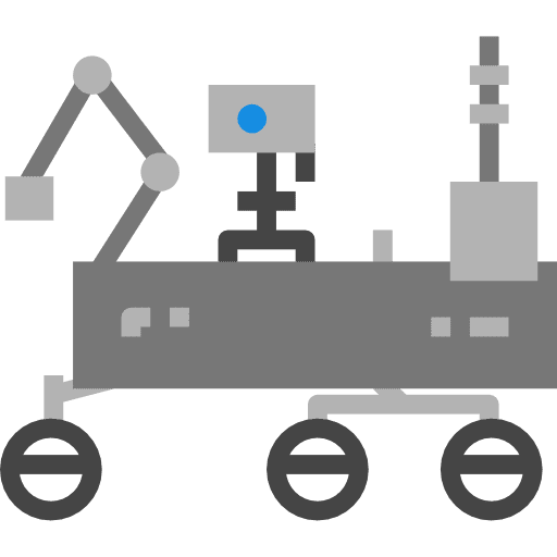 Robot cyborg robotics automaton icon