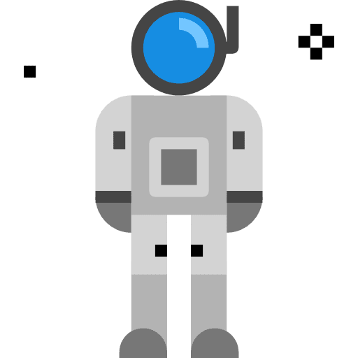 Astronaut profession sports and competition space icon