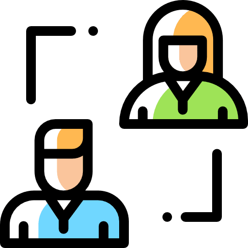 Relationship people girlfriend couple icon