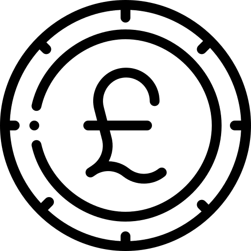 Pound money business and finance pound icon