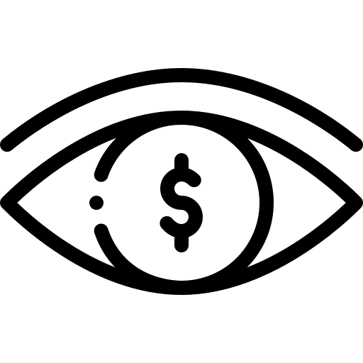 Vision view vision eye icon