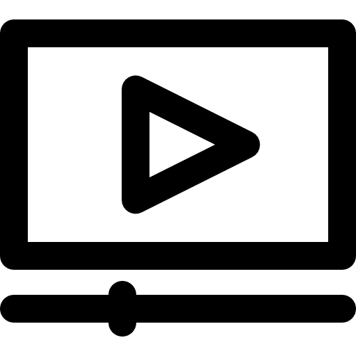 Video player multimedia music and multimedia multimedia option icon