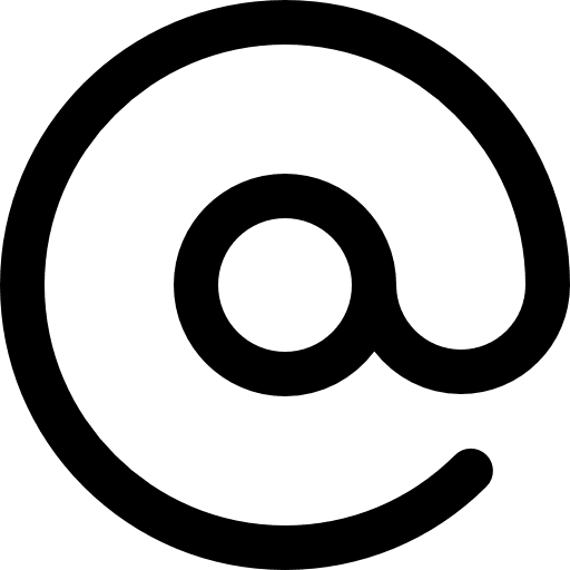 At internet ui email icon