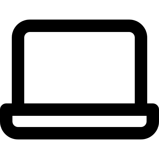 Laptop electronics electric computer icon