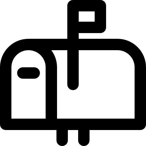 Mailbox mail delivery mailbox icon