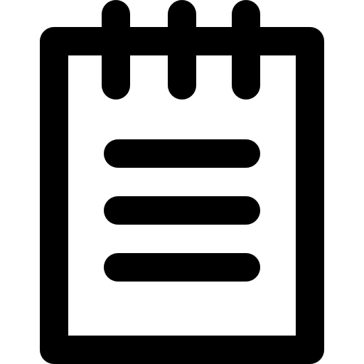 Notepad notepad files and folders note icon