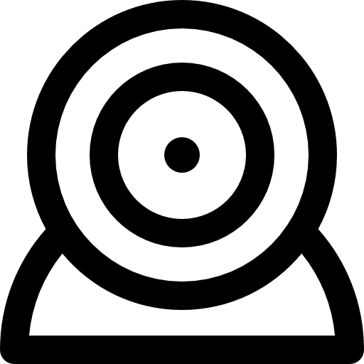 Web camera communications computer chat icon