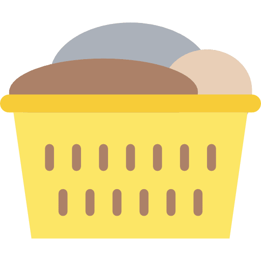 Basket basket clothes tools and utensils icon