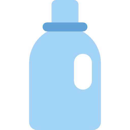 Softener cleaning washing furniture and household icon