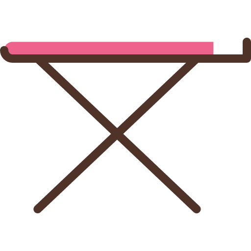 Ironing board iron tools and utensils housework icon